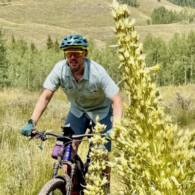 Pieter V. on the trail during a FiresideCME trip